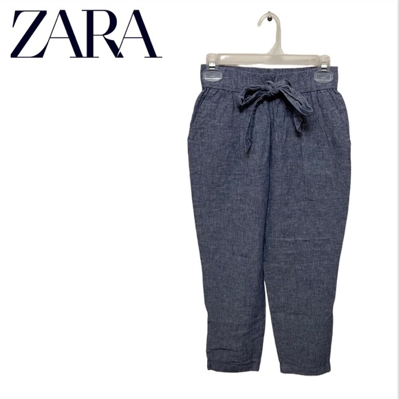 Zara Pants & Jumpsuits Zara Paper Bag Pants Poshmark